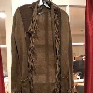 BB Dakota fringe cardigan